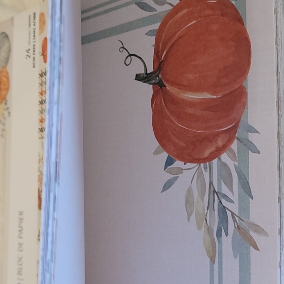 Paper, scrapbooking paper,  Thanksgiving, fall, give thanks, brand Recol… - Picture 12 of 16